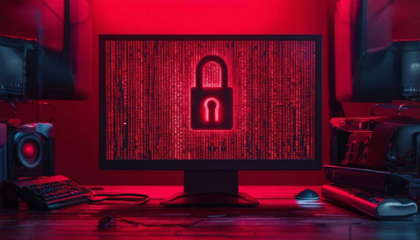 ransomware on a computer