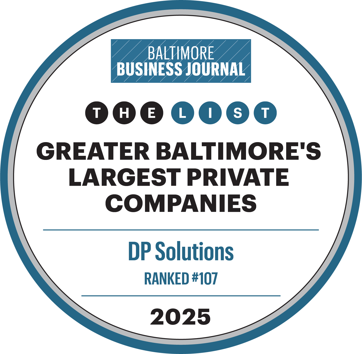 BBJ Top Private Companies Badge 2025