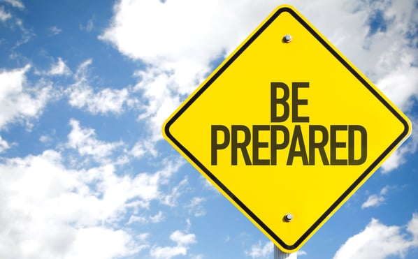 Be Prepared sign with sky background-1