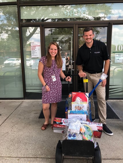 Raffle Baskets for Head Start