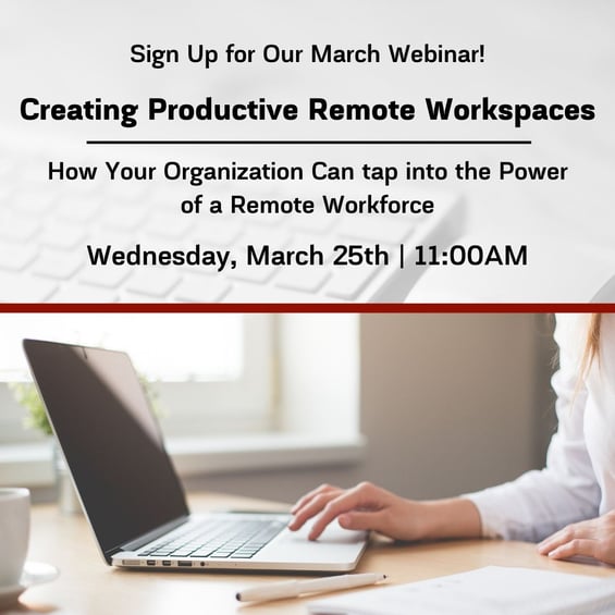 Sign Up for Our March Webinar!